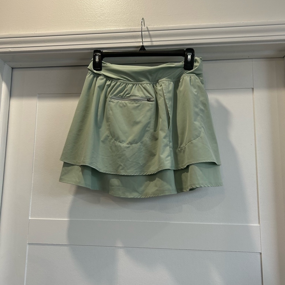 Footjoy Mint Green athletic Layered Skirt for golf or tennis - Picture 4 of 4
